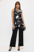 Load image into Gallery viewer, BNS Boat Neck Shark Bite Tank Tunic-2068BN-TRP1-W494
