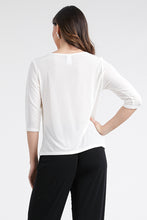 Load image into Gallery viewer, Jostar Women&#39;s Non Iron Quarter Sleeve Scoop Top-134AY-QRS1 - Jostar Online
