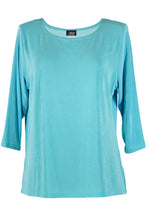 Load image into Gallery viewer, Jostar Women&#39;s Non Iron Quarter Sleeve Scoop Top-134AY-QRS1 - Jostar Online
