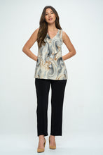 Load image into Gallery viewer, Plus Size Cascade Drop Tank-2051HT-TXP1-W330
