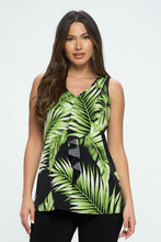 Load image into Gallery viewer, Plus Size Cascade Drop Tank-2051HT-TXP1-W340
