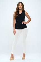 Load image into Gallery viewer, Plus Size BNS V-NK Bias Tank Top-2056BN-TXS1
