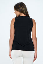 Load image into Gallery viewer, Plus Size BNS V-NK Bias Tank Top-2056BN-TXS1
