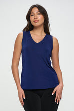 Load image into Gallery viewer, BNS V-Neck Print Tank Top-2056BN-TRS1
