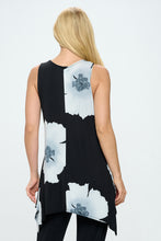 Load image into Gallery viewer, Plus Size HIT Shark Bite Hem Tank-2057HT-TXP1-W113
