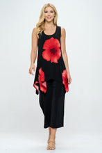 Load image into Gallery viewer, Plus Size HIT Shark Bite Hem Tank-2057HT-TXP1-W113
