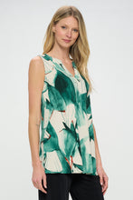 Load image into Gallery viewer, HIT Notch Neck Tank Top-2058HT-TRP1-W336
