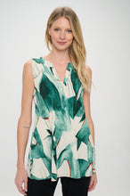 Load image into Gallery viewer, HIT Notch Neck Tank Top-2058HT-TRP1-W336
