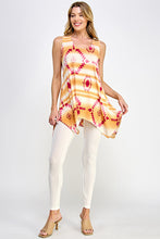 Load image into Gallery viewer, Sunset Southwest HIT Shark Bite Hem Tank- 2057HT-TRP1-W365
