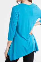 Load image into Gallery viewer, Jostar Women&#39;s HIT V-Neck Quarter Sleeve Binding Top, 313HT-Q - Jostar Online

