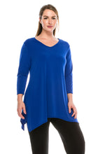 Load image into Gallery viewer, Jostar Women&#39;s HIT V-Neck Quarter Sleeve Binding Top, 313HT-Q - Jostar Online
