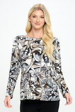 Load image into Gallery viewer, BNS V-Neck High and Low Top-3060BN-LRP1-W329
