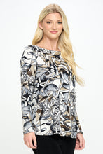 Load image into Gallery viewer, BNS V-Neck High and Low Top-3060BN-LRP1-W329
