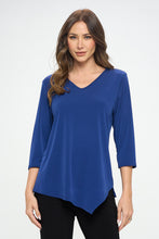 Load image into Gallery viewer, Plus Size HIT Point V-Neck Top-362HT-QXS1
