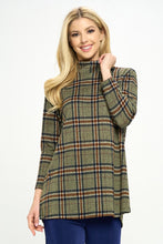 Load image into Gallery viewer, Miru Mock Neck Long Sleeve Top-3069MU-LRP1-W335
