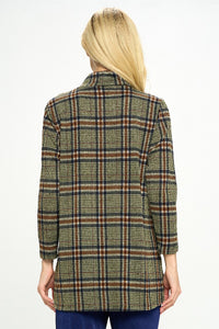 Miru Mock Neck Long Sleeve Top-3069MU-LRP1-W335