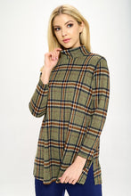 Load image into Gallery viewer, Miru Mock Neck Long Sleeve Top-3069MU-LRP1-W335
