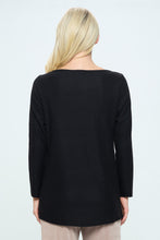 Load image into Gallery viewer, Mir Brushed Boat Neck Tunic-3077MB-LRS1
