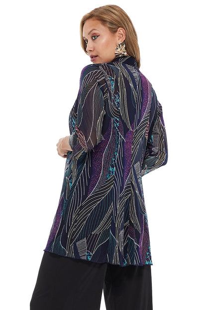 Jostar Women's MR Princess Jacket Print Quarter Sleeves, 472MR-QP-W234 - Jostar Online