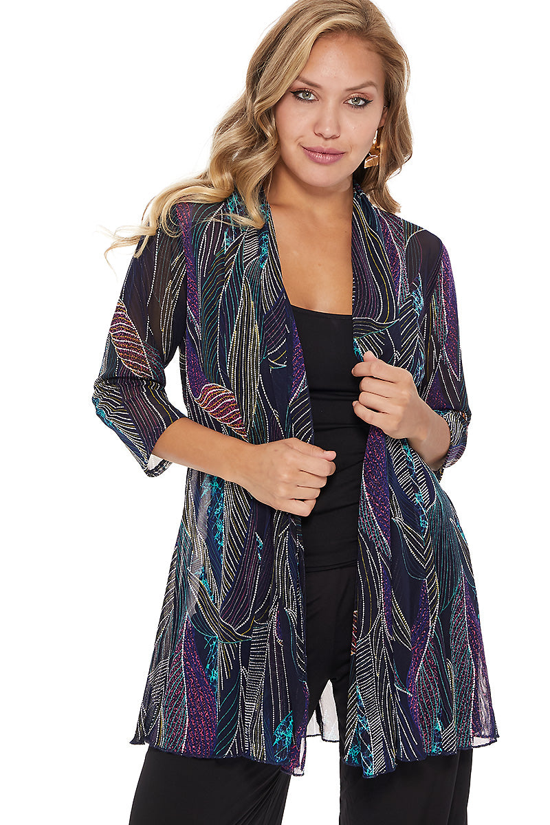 Plus Size MR Princess Jacket -4072MR-QXP1-W234 – Jostar Online