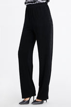 Load image into Gallery viewer, Plus Size Acetate Elastic Waist Full Length Pants-500AY-X - Jostar Online
