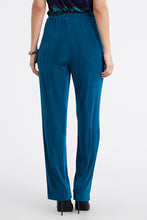 Load image into Gallery viewer, Plus Size Acetate Elastic Waist Full Length Pants-500AY-X - Jostar Online
