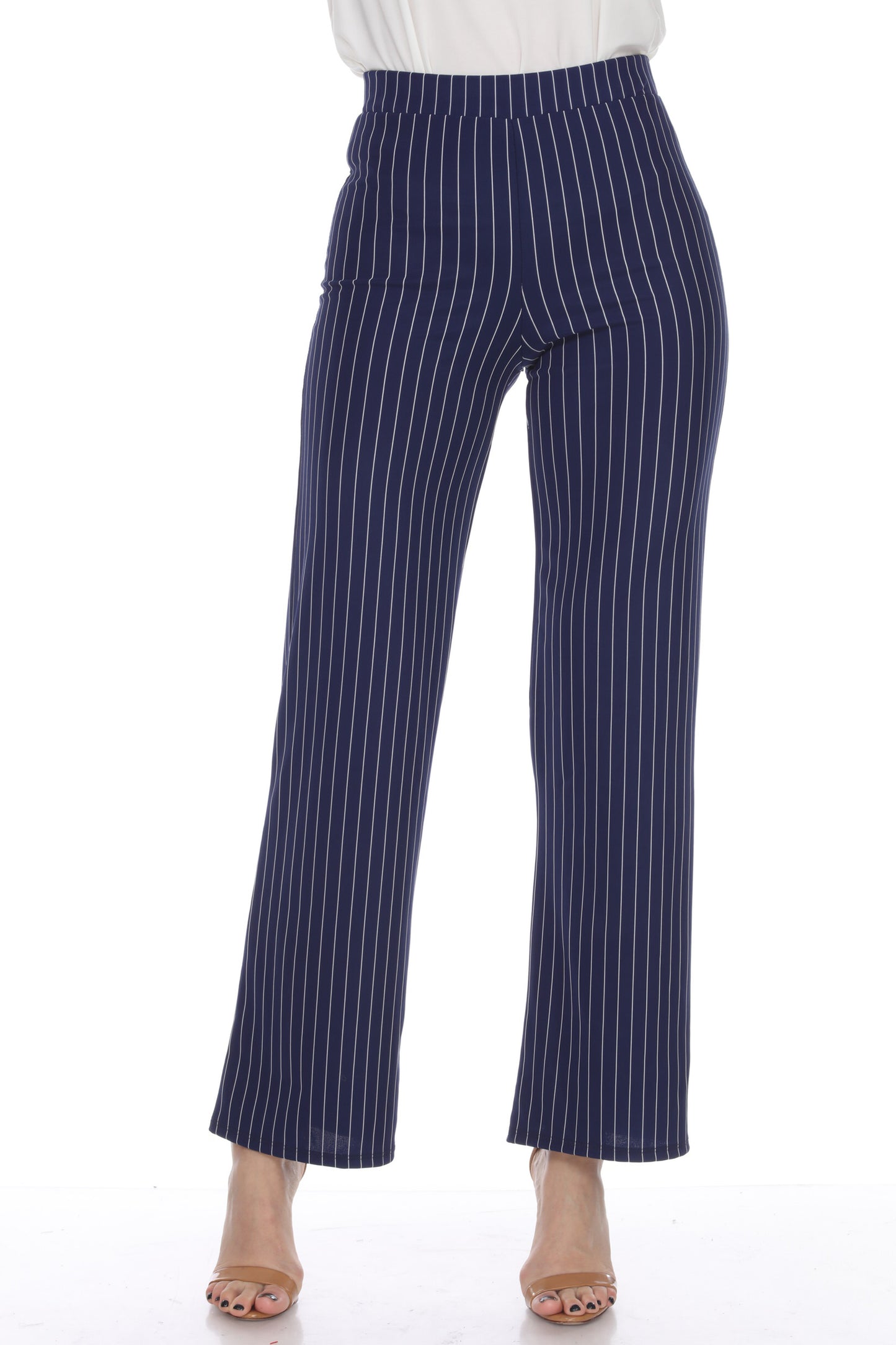 OTM Stripe Straight Pants-534TM-ARD1