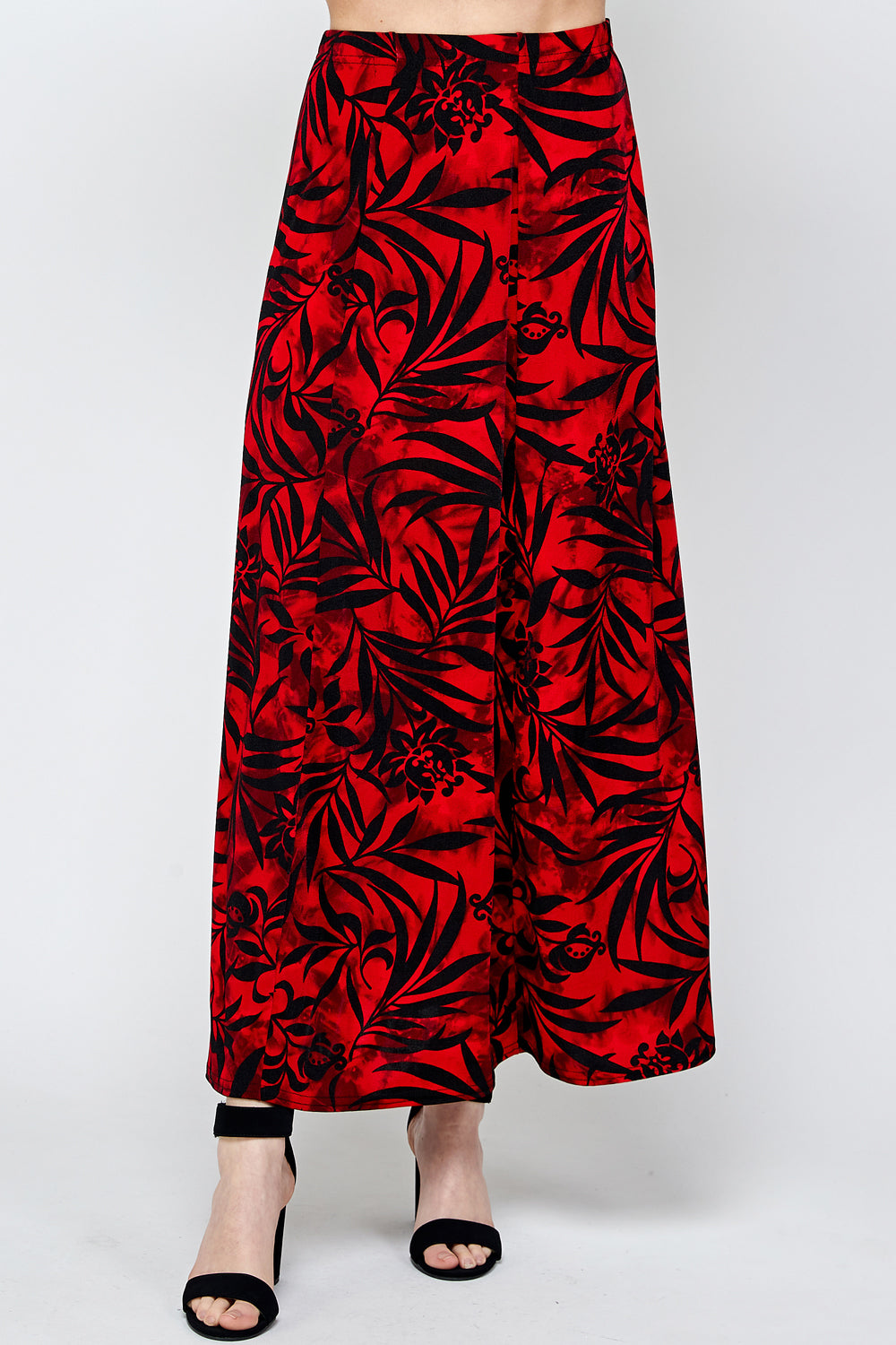 Women's Stretchy Flare Skirt-602BN-ARP2-W173