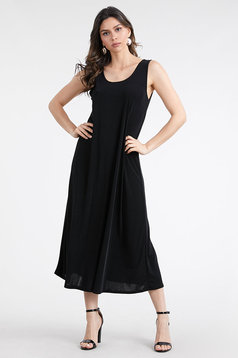 Jostar Women's Stretch Tank Maxi Dress, 700BN-T - Jostar Online