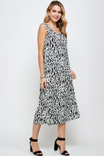 Load image into Gallery viewer, Stretchy Long Tank Dress Print 7000BN-TRP1-W289 - Jostar Online
