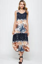Load image into Gallery viewer, Stretchy Long Tank Dress Print 7000BN-TRP1-W294 - Jostar Online
