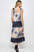 Load image into Gallery viewer, Stretchy Long Tank Dress Print 7000BN-TRP1-W294 - Jostar Online
