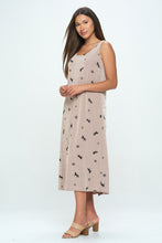 Load image into Gallery viewer, Plus Size Print Tank Long Dress Sleeveless-  7000BN-TXP1-M001
