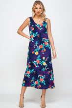 Load image into Gallery viewer, Stretchy Long Tank Dress Print 7000BN-TRP1-W301 - Jostar Online
