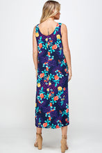 Load image into Gallery viewer, Stretchy Long Tank Dress Print 7000BN-TRP1-W301 - Jostar Online
