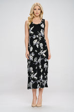 Load image into Gallery viewer, Stretchy Long Tank Dress Print -7000BN-TRP1-W309 - Jostar Online
