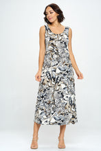 Load image into Gallery viewer, Stretchy Long Tank Dress Print - 7000BN-TRP1-W329
