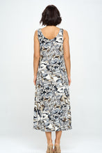 Load image into Gallery viewer, Stretchy Long Tank Dress Print - 7000BN-TRP1-W329
