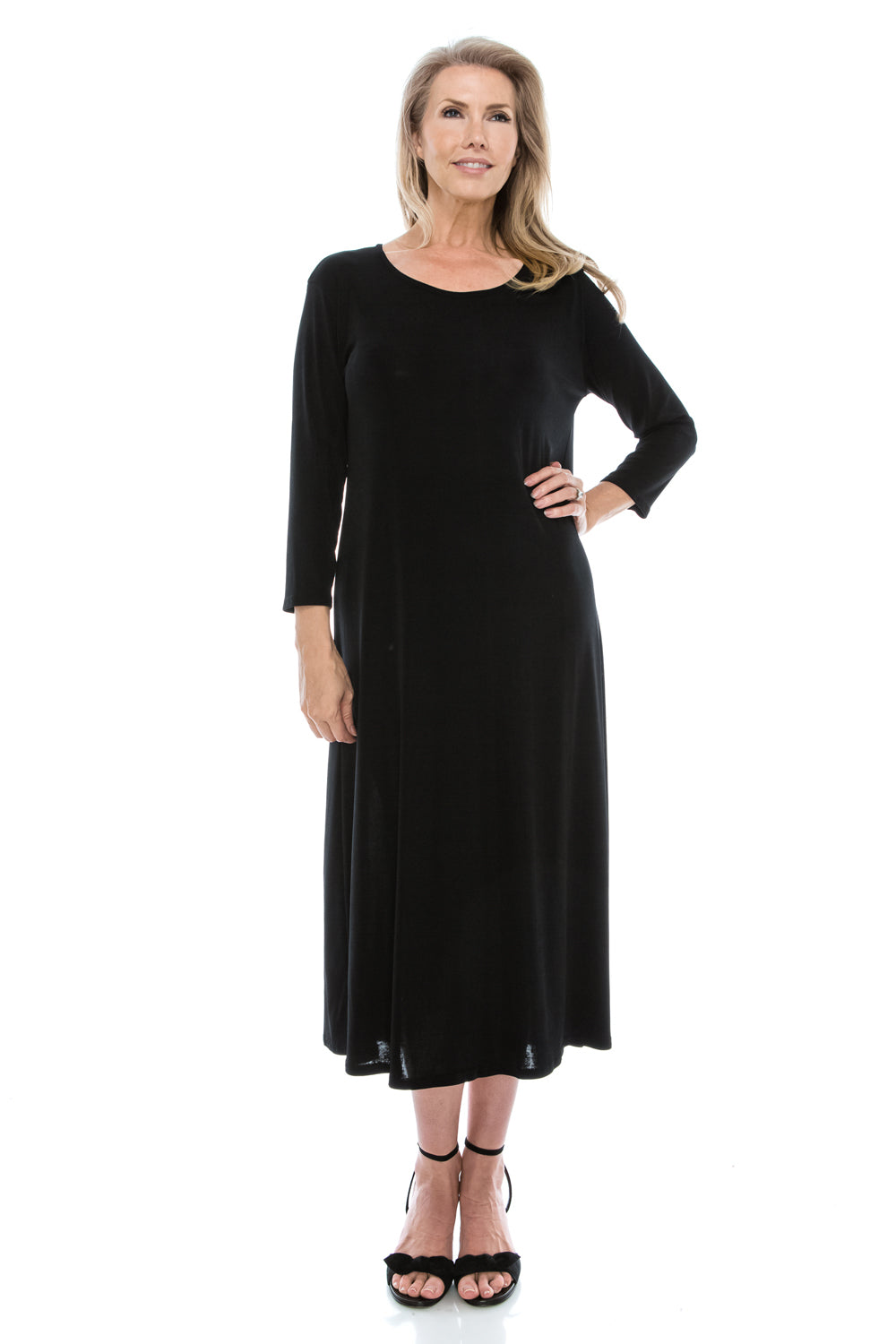 Jostar Women's Stretchy Long Dress QS, 702BN-Q - Jostar Online