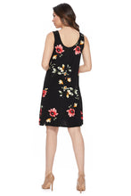 Load image into Gallery viewer, Women&#39;s Stretchy Missy Tank Dress Print-7003BN-TRP1-W215 - Jostar Online
