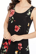 Load image into Gallery viewer, Women&#39;s Stretchy Missy Tank Dress Print-7003BN-TRP1-W215 - Jostar Online
