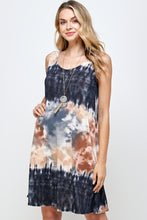 Load image into Gallery viewer, Plus Size Print Missy Tank Dress- 7003BN-TXP1-W294 - Jostar Online
