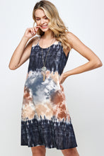 Load image into Gallery viewer, Plus Size Print Missy Tank Dress- 7003BN-TXP1-W294 - Jostar Online
