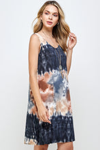 Load image into Gallery viewer, Plus Size Print Missy Tank Dress- 7003BN-TXP1-W294 - Jostar Online
