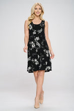 Load image into Gallery viewer, Plus Size Print Missy Tank Dress- 7003BN-TXP1-W308
