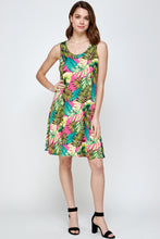 Load image into Gallery viewer, Plus Size Print Missy Tank Dress- 7003BN-TXP1-W311
