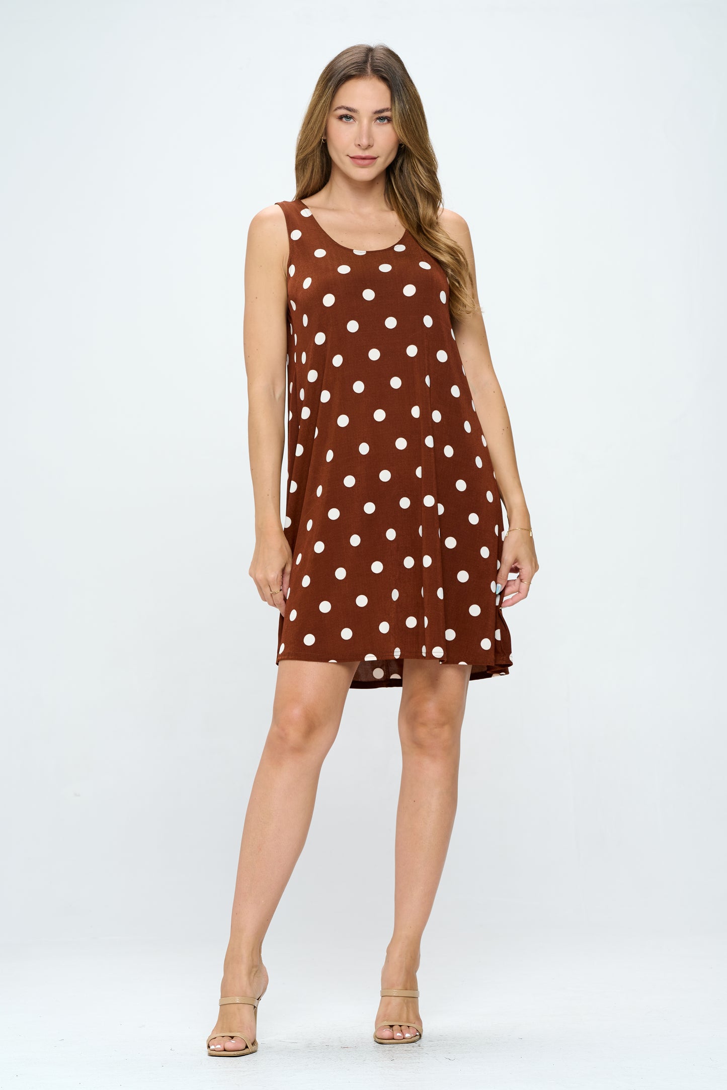 Stretchy Missy Tank Dress Print- 7003BN-TRP1-W360