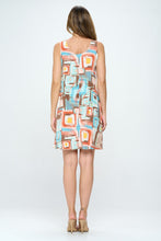 Load image into Gallery viewer, Plus Size Print Missy Tank Dress-7003BN-TXP1-W364
