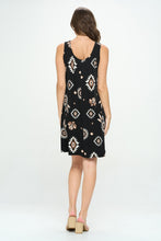 Load image into Gallery viewer, Plus Size Print Missy Tank Dress- 7003BN-TXP1-W370
