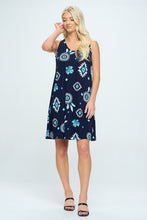 Load image into Gallery viewer, Print Missy Tank Dress - 7003BN-TRP1-W370
